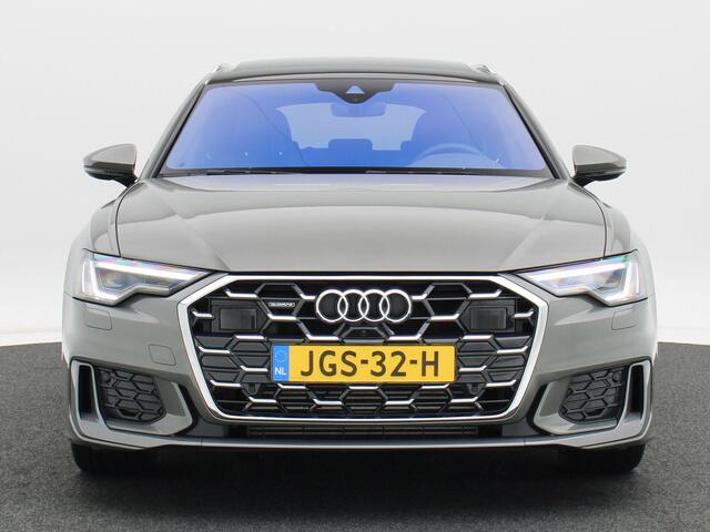 Audi A6 Avant 50 TFSi e 299 Pk Automaat quattro S edition | B&O Audio | 360° Camera | Panoramadak | Trekhaak | Stoel Verwarming | Full-LED | Carplay | 21 Inch | 16.915 Km