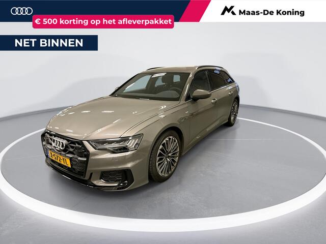Audi A6 Avant 40 TFSI 204pk S-tronic S edition Competition · Camera · Apple/Android Car Play · Bang & Olufsen · Elek. Voorstoelen · Stoelverwarming · Zwart Optiek · 19'' Inch · Garantie t/m 27-02-2028 of 100.000km