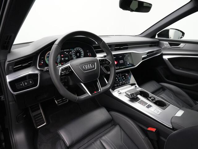 Audi A6 Avant 55 TFSI e 367 pk S-tronic quattro Competition / S-Line | Panoramadak | Trekhaak | Demperregeling | Valcona leder | Geheugenstoel