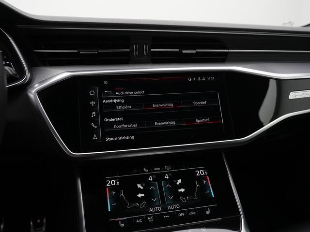 Audi A6 Avant 55 TFSI e 367 pk S-tronic quattro Competition / S-Line | Panoramadak | Trekhaak | Demperregeling | Valcona leder | Geheugenstoel