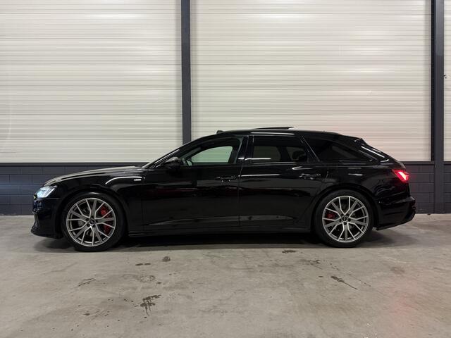 Audi A6 Avant 55 TFSI e quattro Competition 3x S-Line PANO/TREKHAAK/SFEER/20"/MATRIX/CAMERA/KEYLESS/BLACK-OPTIC/VOLLEDIG AUDI DEALER HISTORIE, NET OH BEURT GEHAD