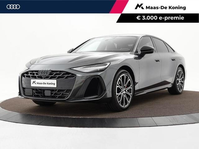 Audi A6 Limousine 2.0 e-hybrid quattro S Edition 299 PK · Elektrisch verstelbare stoelen · Tech plus · 20" LM Velgen · S-interieur sportstoelen zwart leder