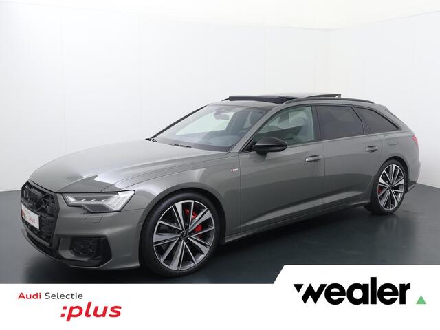 Audi A6 Avant 55 TFSI e quattro S edition Competition | 367 PK | SoH 91% | Wegklapbare trekhaak | Panoramadak | B&O premium sound | Head-up display | Surround view cameras | S line |