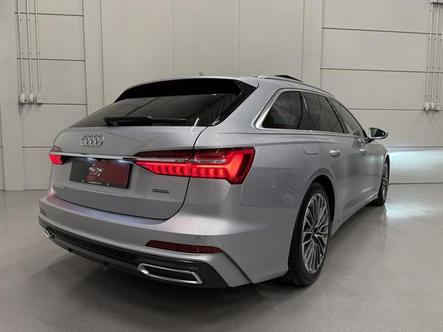 Audi A6 Avant 55 TFSI e quattro Competition PANO/HEAD-UP/MEMORY/360CAMERA/ACC/KEYLESS/MATRIX/CARPLAY/S-LINE SPORTPAKKET/FLORETT-SILBER METALLIC/NET GROTE OH BEURT GEHAD BIJ AUDI