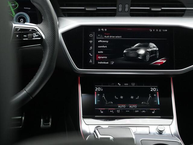 Audi A6 Avant 55 TFSI e 367 pk S-tronic quattro Pro Line S Competition / S-Line | Panoramadak | Trekhaak | 360 camera | Lederpakket | Leder/alcantara