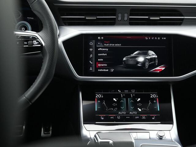 Audi A6 Avant 55 TFSI e 367 pk S-tronic quattro Pro Line S Competition / S-Line | Panoramadak | Geheugenstoel | Bang & Olufsen | 360 camera | HD Matrix LED | Leder/alcantara