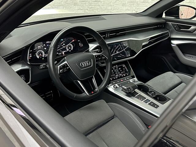 Audi A6 Avant 55 367pk S-Competition Hybrid | 37dkm | 10-2022 | Panodak | ACC | Audi Lane Assist | Trekhaak 2000kg | Stoel en Stuurwielverwarming | Standkachel | 4-Zone | Carplay | S-Line | 37dkm | 10-2022 | Rijklaarprijs met Bovag Garantie.