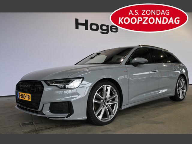Audi A6 Avant 50 TDI quattro Sport S-line 25 years Matrix LED Head Up 4 Wielbesturing 21 inch Panoramadak Luchtvering UNIEK!!!