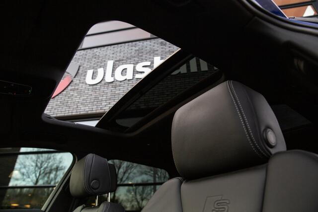 Audi A6 Avant 55 TFSI e quattro Pro Line S Competition Ultra blauw, Panoramadak, 3D camera, B&O, Trekhaak,