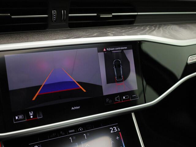 Audi A6 Limousine 50 TFSIe 220kW/299PK quattro S Line · 360°Camera + Parkeersensoren · Panoramadak · Trekhaak · Garantie t/m 14-04-2029 of 100000km.