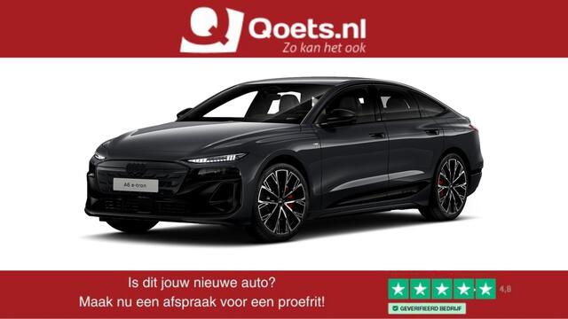 Audi A6 Sportback e-tron S edition performance 100 kWh Tech plus - Exterieurpakket zwart - Driespaaks sportstuur - Standkachel - Stoelverwarming - Elektrisch instelbare voorstoelen - MMI experience plus -