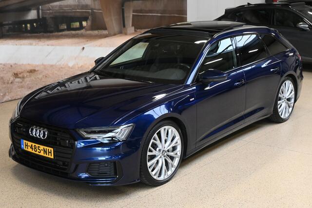Audi A6 Avant 55 TFSI 340pk quattro Design Pro Line Plus | Luchtvering | Memory | Leder | Panoramadak | 100% (Dealer) onderhouden label
