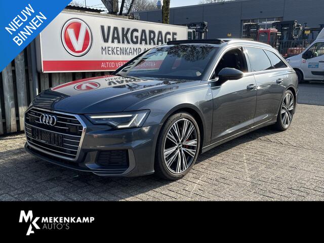 Audi A6 Avant 55 TFSI e quattro Pro Line S Competition 20"/Panoramadak/Trekhaak/RS stoelen leder + memory/B&O audio/Stoel + stuurverwarming/Adaptieve cruise/Keyless/Camera/Matrix LED
