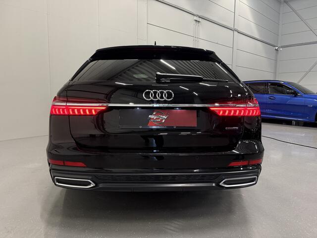 Audi A6 Avant 55 TFSI e quattro Competition S-Line PANO/B&OTREKHAAK/HEAD-UP/360CAMERA/STANDKACHEL/ACC/MEMORY/MATRIX/CARPLAY/SFEER/20" AUDI-SPORT/MYTHOSSCHWARZ/VOLLEDIG AUDI DEALER HISTORIE