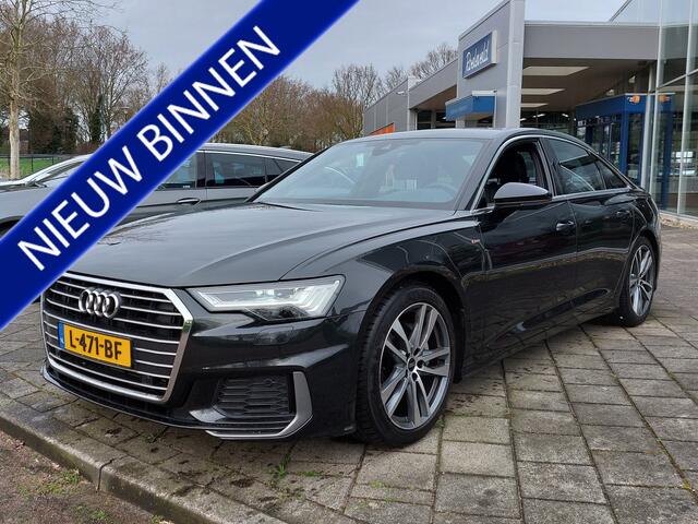 Audi A6 Limousine 40 TFSI 204pk Automaat S-Edition | 1ste Eigenaar | Navi | Clima | Cruise | Elek.Stoel.Verstel+Mem | Stoelverwarming | Led Koplampen | Pdc V+A+Camera | Rijstrook+Licht+Regensensor | 19''lm