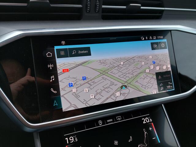 Audi A6 Limousine 40 TFSI 204pk Automaat S-Edition | 1ste Eigenaar | Navi | Clima | Cruise | Elek.Stoel.Verstel+Mem | Stoelverwarming | Led Koplampen | Pdc V+A+Camera | Rijstrook+Licht+Regensensor | 19''lm