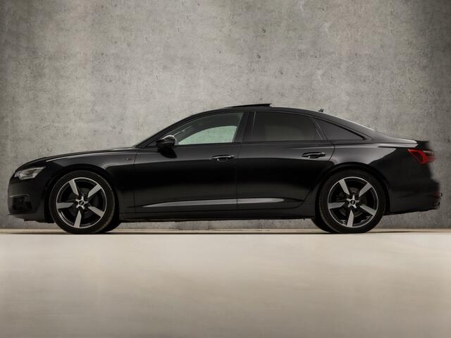 Audi A6 45 TFSI quattro S-Line Sport 245Pk Automaat (SCHUIFDAK, APPLE CARPLAY, NAPPA LEDER, SPORTZETELS, 360 CAMERA, ADAPTIVE CRIUSE, MEMORY SEATS, STOELVERWARMING, NIEUWSTAAT)