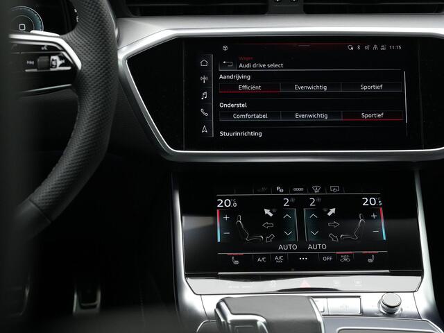 Audi A6 Avant 55 TFSI e Quattro S edition Competition / S-Line | Panoramadak | Nachtzicht | Demperregeling | HD Matrix LED | Head-up display | Stuur-/stoelverwarming