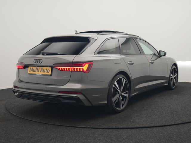 Audi A6 Avant 55 TFSI e Quattro S Line Competition PHEV 367pk | Trekhaak Af Fabriek | Panodak | Adaptive Cruise | 360 Camera | Matrix LED | Bang & Olufsen Sound | Lederen Comfortstoelen Memory & Massage & Ventilatie | Keyless | Stuur Verwarmd | Plug In Hybrid |