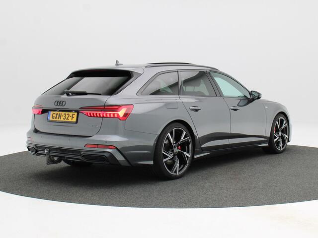 Audi A6 Avant 55 TFSi e 367 Pk quattro S-Line Competition | Panorama dak | Stoelverwarming | Trekhaak | Camera | Full LED | 21 Inch | 94.574 Km !!