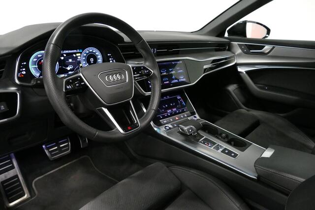 Audi A6 Avant 55 TFSI e quattro S Competition / RS6 Look / S Line / Maxton Design Bodykit V.2 / Panoramadak / Matrix LED / Stoelverwarming voor + achter / Apple Carplay - Android Auto / 21'' Vossen Look / Achteruitrijcamera / Dodehoek detectie / Audi Sound System