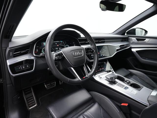 Audi A6 Avant 50 TFSI e 299 pk Quattro S-Line | Panoramadak | Valcona leder | Geheugenstoel | Matrix LED | Demperregeling | Stuur-/stoelverwarming