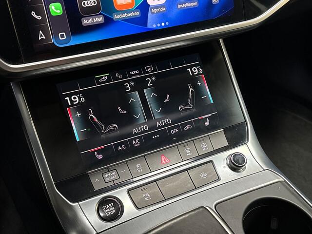 Audi A6 Avant 55 TFSI e quattro S-Line Competition 368Pk Automaat (2X S-LINE, APPLE CARPLAY, SPORTZETELS, NAPPA LEDER, MEMORY SEATS, CAMERA, ADAPTIVE CRUISE, ELEK ACHTERKLEP, STOELVERWARMING ACHTER, NIEUWSTAAT)