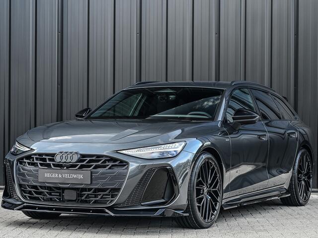 Audi A6 Avant 2.0 e-hybrid Quattro S-Line | Memory Seats | Achteras besturing | Stylingkit | 360 Camera | Adaptive cruise