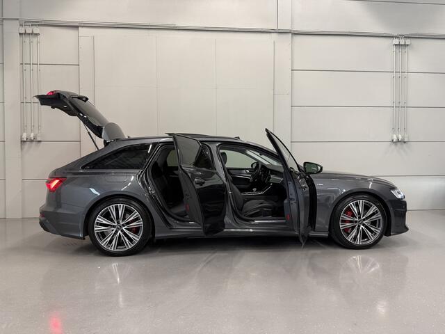 Audi A6 Avant 55 TFSI e quattro Competition PANO/TREKHAAK/20"SPORT/CAMERA/CARPLAY/ACC/STOEL+STUURVERW/ACC/MATRIX/PRIVACY/DAYTONAGRAU/BLACK-OPTIC/VOLLEDIG AUDI DEALER HISTORIE/ABSOLUTE NIEUWSTAAT