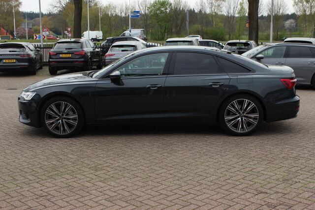 Audi A6 Limousine 50 TFSI e quattro S edition / Trekhaak / 360Camera / Keyless / Matrix LED / Half leder / 20'' / Carplay / Dodehoek / Stuurverwarming / Stoelverwarming 4x / ACC / Getint glas