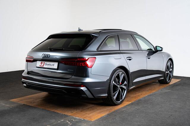 Audi A6 Avant 55 TFSI e quattro Trekhaak - Panoramdak - Adaptieve cruise copntrol - Head up - B&O - Top View 360° cameras - Zonwering - Ambienteverlichting - Stoelverwarming voor/achter - Sportstoelen -