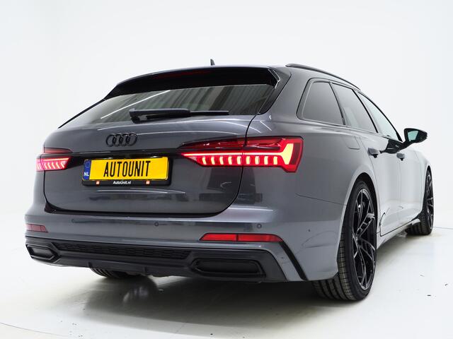 Audi A6 Avant 55 TFSI e quattro Competition Full Black | Panoramadak | B&O Audio | Camera | Keyless | Adaptive Cruise | Sfeerlicht | Carplay