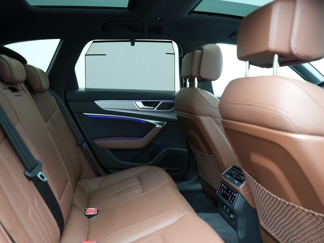 Audi A6 Avant 50 TFSI e Quattro S Line PHEV 300pk Dealer O.H. | Panodak | Adaptive Cruise | Head Up | Camera | Bang & Olufsen | Lederen Comfortzetels Memory & Ventilatie | Sfeerverlichting | Blis | Stoelen & Stuur Verwarmd | Apple Carplay | DAB | Plug In Hybrid |