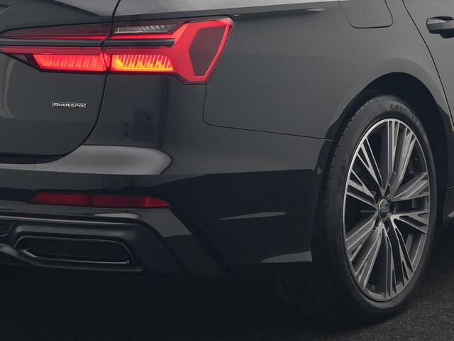 Audi A6 Avant 50 TFSI e Quattro S Line PHEV 300pk Dealer O.H. | Panodak | Adaptive Cruise | Head Up | Camera | Bang & Olufsen | Lederen Comfortzetels Memory & Ventilatie | Sfeerverlichting | Blis | Stoelen & Stuur Verwarmd | Apple Carplay | DAB | Plug In Hybrid |