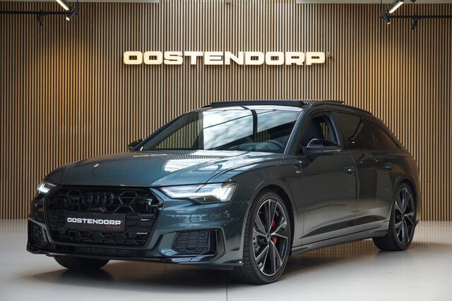 Audi A6 Avant 55TFSIe/367pk Quattro S-Line Competition|2024|Panoramadak|Trekhaak|RS-Stoelen+leder+memory|21"Audi-Sport|Matrix|B&O Sound