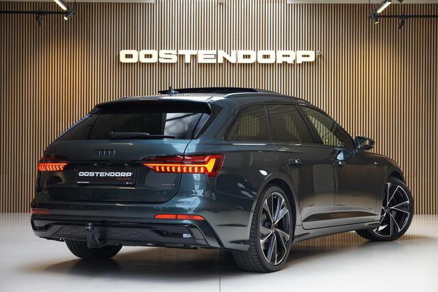 Audi A6 Avant 55TFSIe/367pk Quattro S-Line Competition|2024|Panoramadak|Trekhaak|RS-Stoelen+leder+memory|21"Audi-Sport|Matrix|B&O Sound