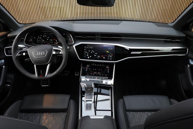 Audi A6 Avant 55TFSIe/367pk Quattro S-Line Competition|2024|Panoramadak|Trekhaak|RS-Stoelen+leder+memory|21"Audi-Sport|Matrix|B&O Sound