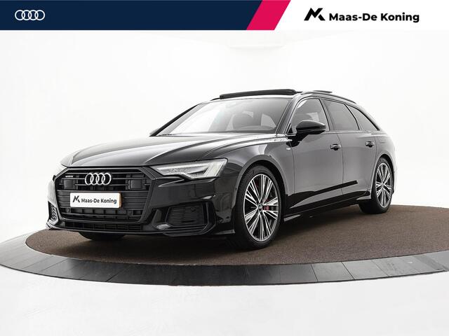 Audi A6 Avant 55 TFSI e quattro 367pk S Competition · Panoramadak · Camera · Leder · Apple/Android Car Play · Adaptive Cruise Control · Stuurwiel verwarmd ·