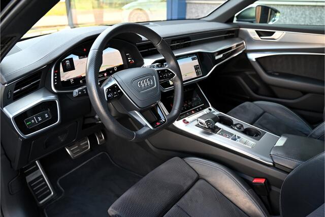 Audi A6 Avant 45 TDI QUATTRO / PANO / B&O / LUCHTVERING / LED MATRIX / HUD / TREKHAAK / MEMORY / 360 CAMERA / S6