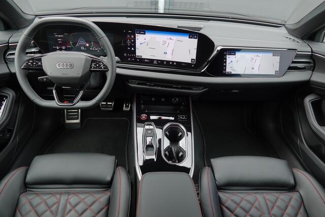 Audi A6 Avant e-hybrid 299Pk | Quattro | Plug-in Hybrid | MMI Bijrijdersdisplay | Tech Plus | 360° Camera | AWD-Besturing | Mythos Black | 21''