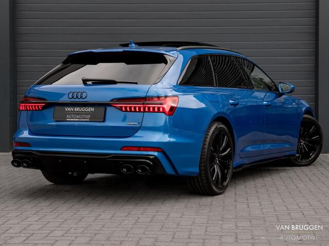 Audi A6 Avant 50 TFSI e quattro S-Line Pano Massage S6 Individual AraBlauw BTW