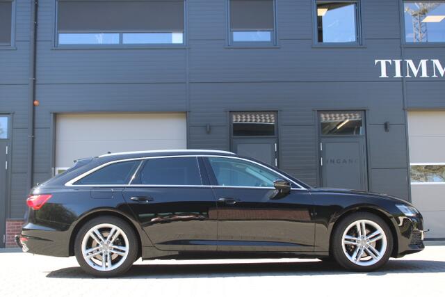 Audi A6 Avant 45 TFSI S edition Nieuwe model digitaal dashbord - 19 Inch - Stoelverwarming - Trekhaak - Cruise control Zwart metallic