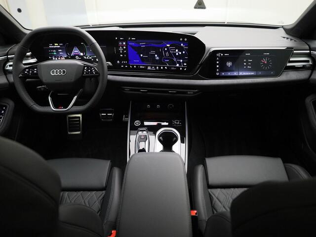 Audi A6 Avant 2.0 e-hybrid 367quattro S edition Competition · Panoramadak · Trekhaak · Leder · Achterbank verwarmd · Bang & Olufsen · Adaptive Cruise Control · Stoelventilatie & Massage · 21'' velgen · Garantie t/m 21-01-2028
