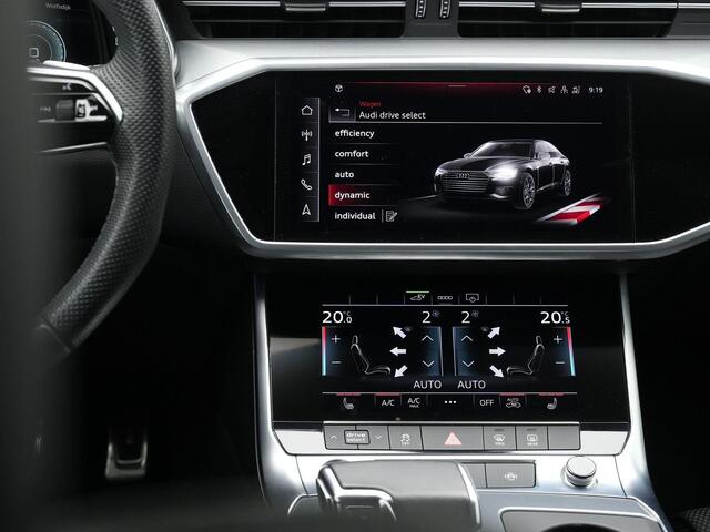 Audi A6 Limousine 50 TFSI e 299 pk Quattro / S-Line | Panoramadak | Trekhaak | Geheugenstoel | HD-Matrix LED | Achteruitrijcamera | Lederpakket | Stoelverwarming
