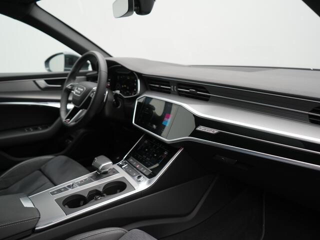 Audi A6 Avant 50 TFSI e quattro S Line PHEV 300pk | Trekhaak Af Fabriek | Panodak | 360 Camera | Head Up | Matrix LED | Adaptive Cruise | S-Line | Alcantara Sportstoelen Memory & Verwarmd | Keyless | Blis | Navigatie | Virtual | DAB | 19"L.M | Plug In Hybrid |