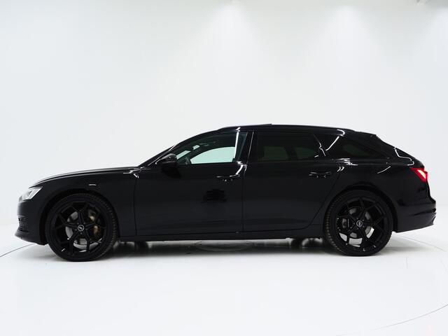 Audi A6 Avant 50 TFSI e quattro Full Black | Panoramadak | HUD | B&O Audio | Leder | Keyless | Camera | Sfeerlicht | Carplay