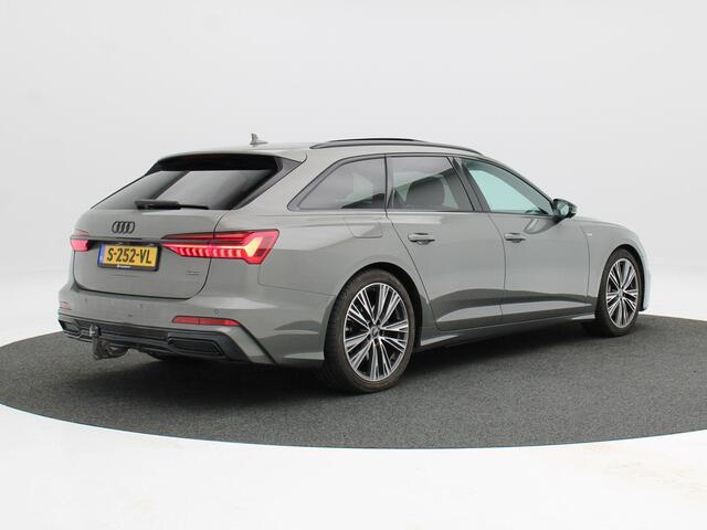 Audi A6 Avant 50 TFSi e 299 Pk quattro S-Line | Trekhaak | Panoramadak | Adaptive Cruise | Camera | CarPlay | Elektrische Stoelen | 20 Inch | 116.702 Km !!