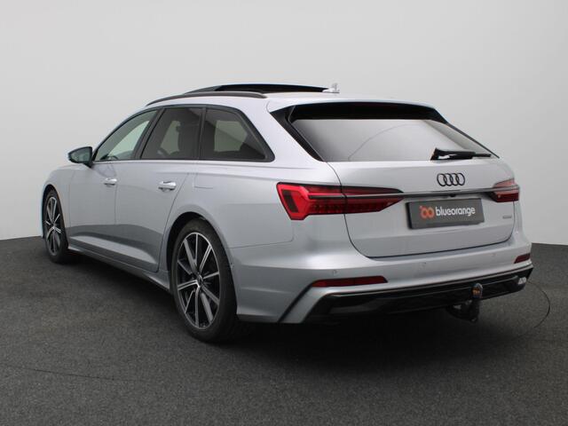 Audi A6 Avant 55 TFSI e quattro S edition Competition 367PK Aut. SOH 97%, Panoramadak, Trekhaak, Adaptieve Cruise Control, Side Assist, Keyless, 360gr. Camera, 20" LM Velgen