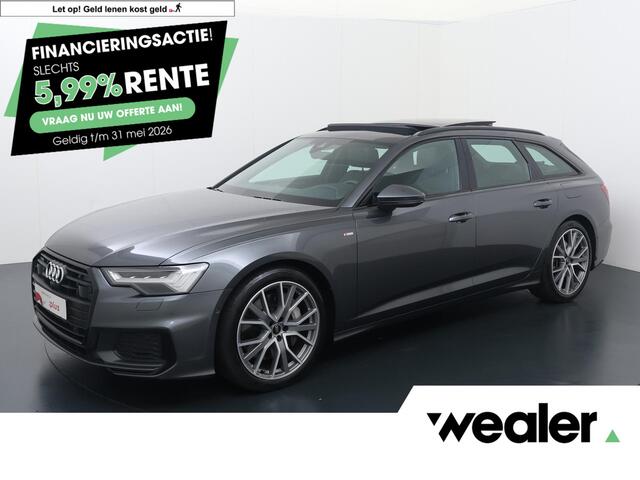 Audi A6 Avant 50 TFSI e quattro S edition | 299 PK | SoH 100%| Panoramadak | Matrix LED koplampen | S line leder interieur | Dode hoek detectie | Adaptive cruise control |20" LM velgen |