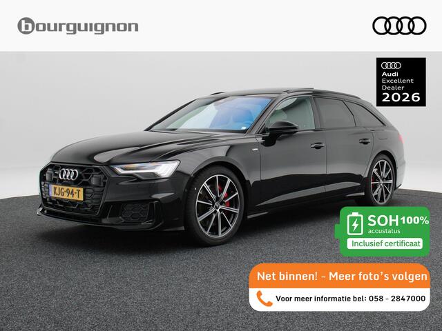 Audi A6 Avant 55 TFSi e 367 Pk quattro S-Line Competition | Panorama dak | Stoelverwarming | Camera | CarPlay | Matrix LED | 20 Inch | 13.549 Km !!